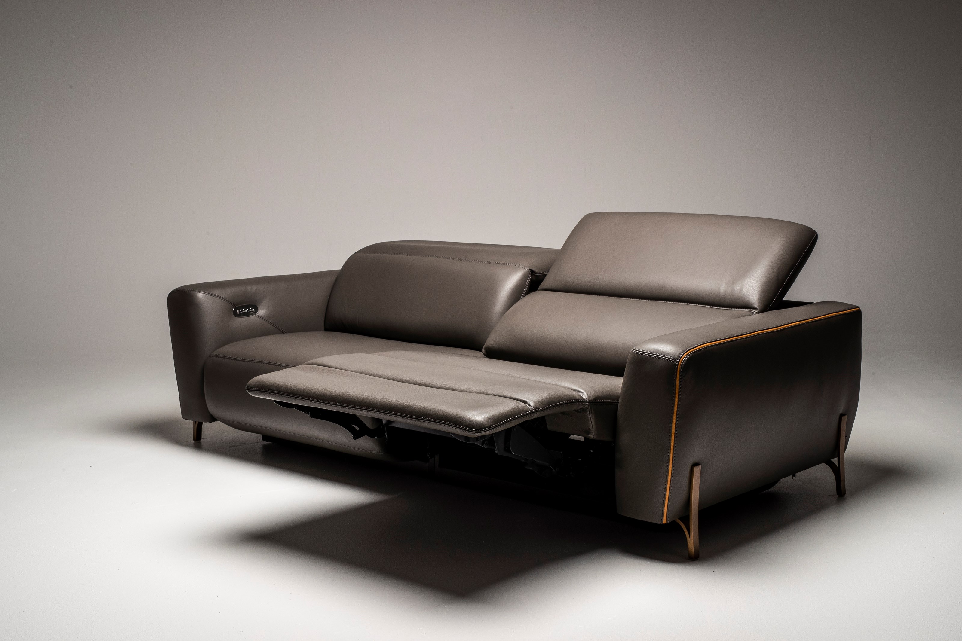 Modular Power Reclining Wall Sofa